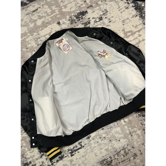 Vintage 70-80s ISU Iowa State Cyclones Locker Line Satin Jacket Size XL NWT Rare - Picture 6 of 14